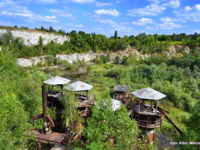 Kamieniołom Libana będący częścią Obozu KL Płaszów